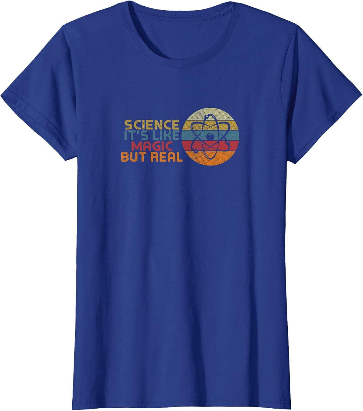 Periodic Table Student Science its Like Magic but Real T-Shirt - Royal Blue