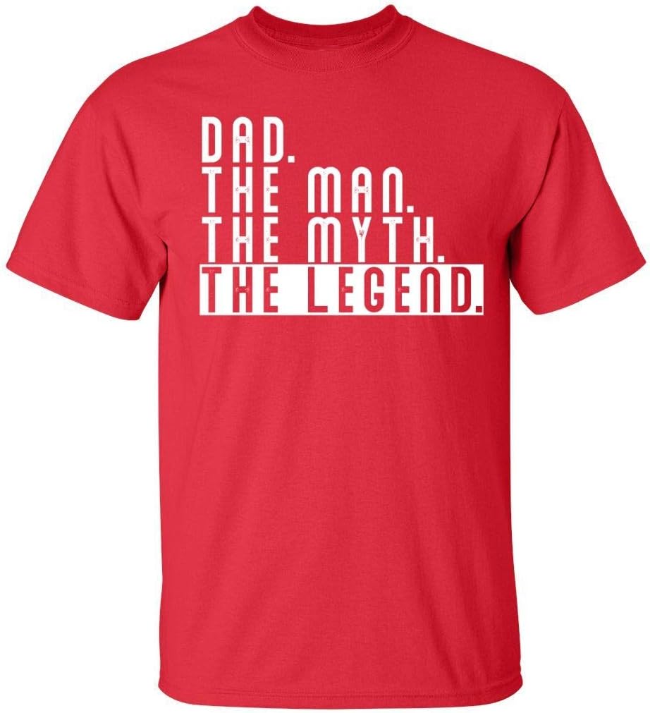 Kropsis Dad. The Man. Myth. Legend. Men's T-Shirt - Red