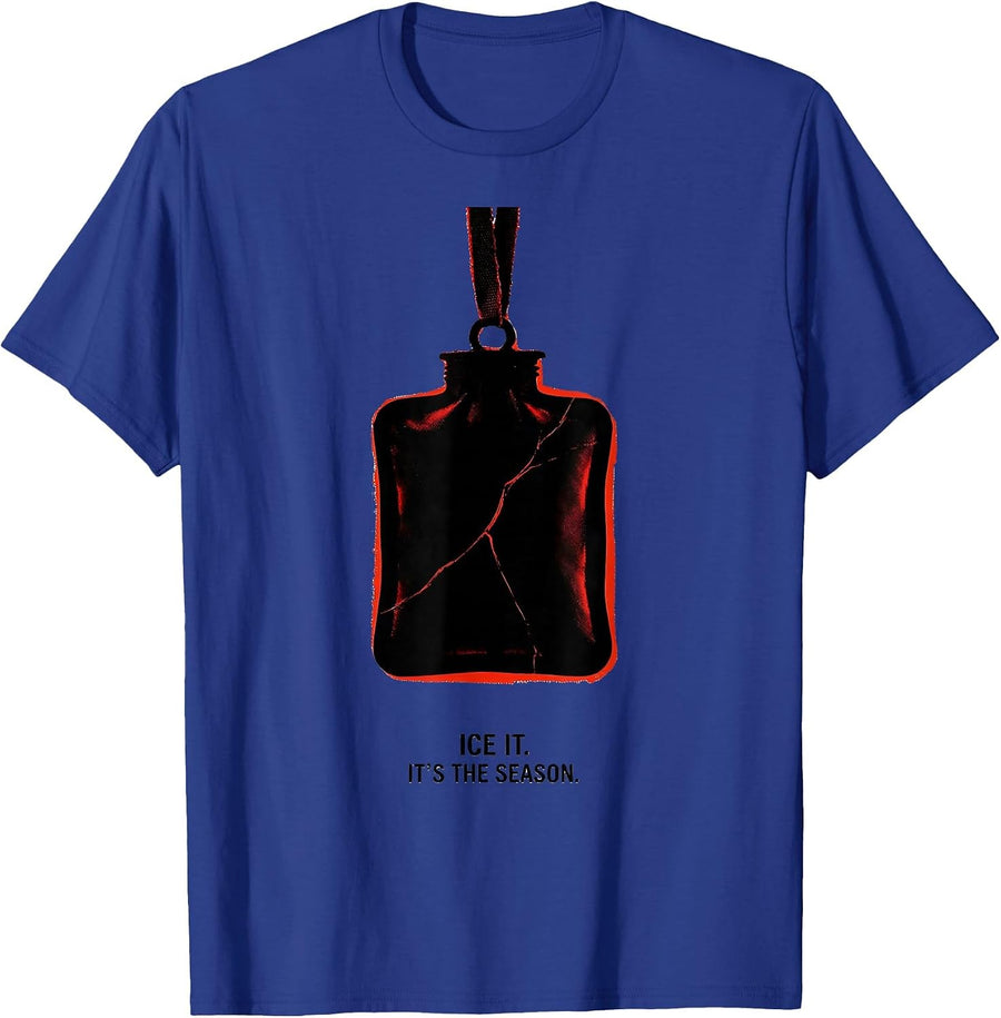 Ice It. It's The Season Funny Therapy Profession Christmas T-Shirt - Royal Blue