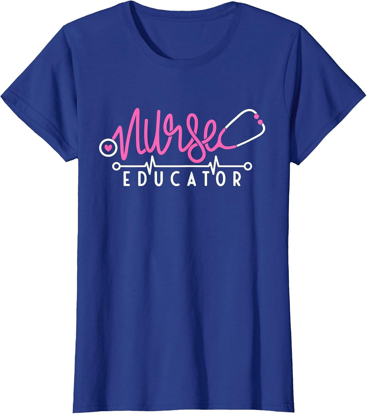 Certified Nurse Educator CNE - Nursing School Instructor T-Shirt - Royal Blue