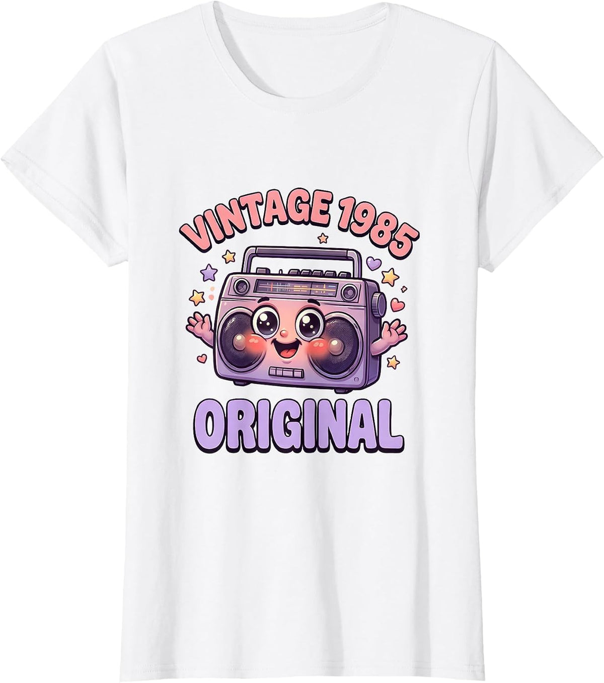 Vintage 1985 Original Classic Birthday Design T-Shirt - White