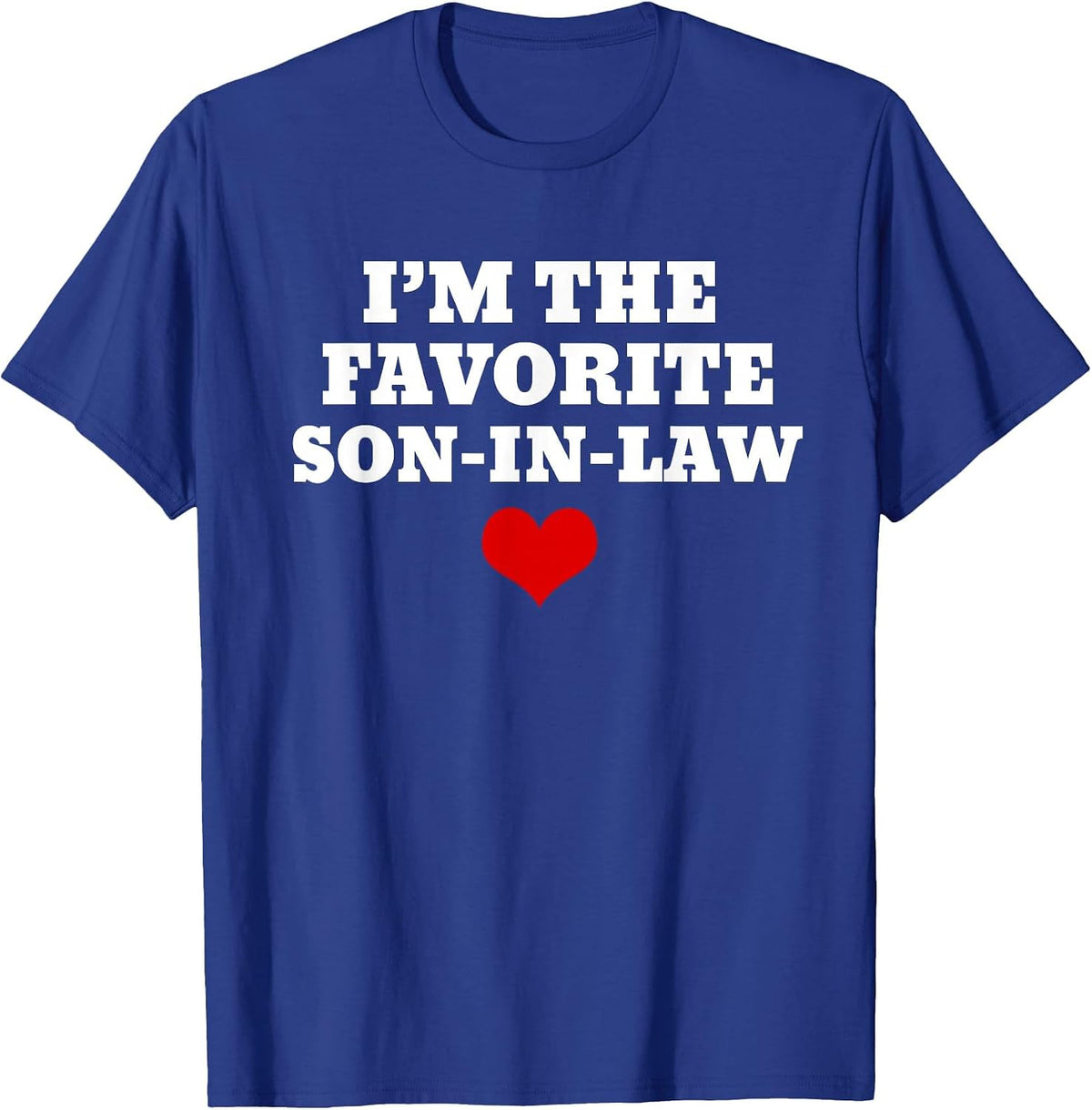 Favorite Son-in-Law from Mother-in-Law T-Shirt - Royal Blue