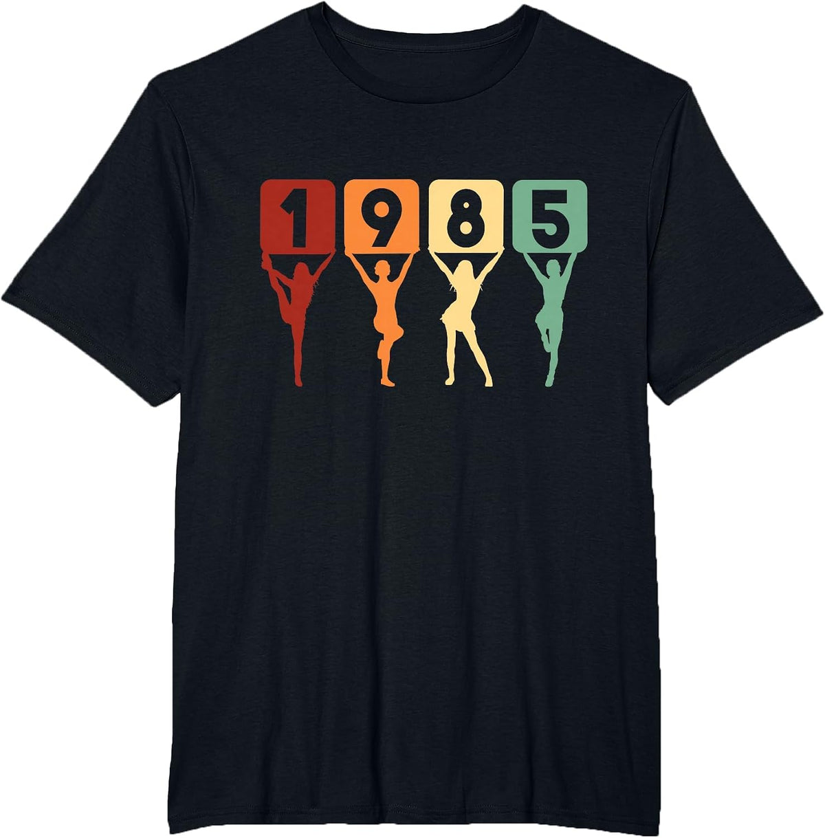 Birth Year 1985 Birthday T-Shirt - Black