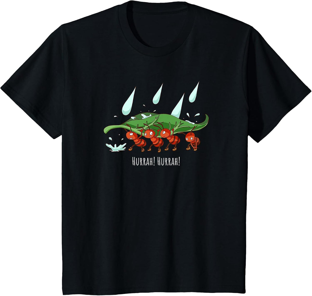 Marching Ants Preschool Teacher The Ants Go March T-Shirt - Black