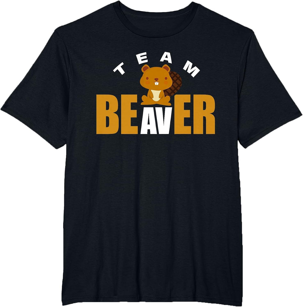 Team Beaver T-Shirt - Black