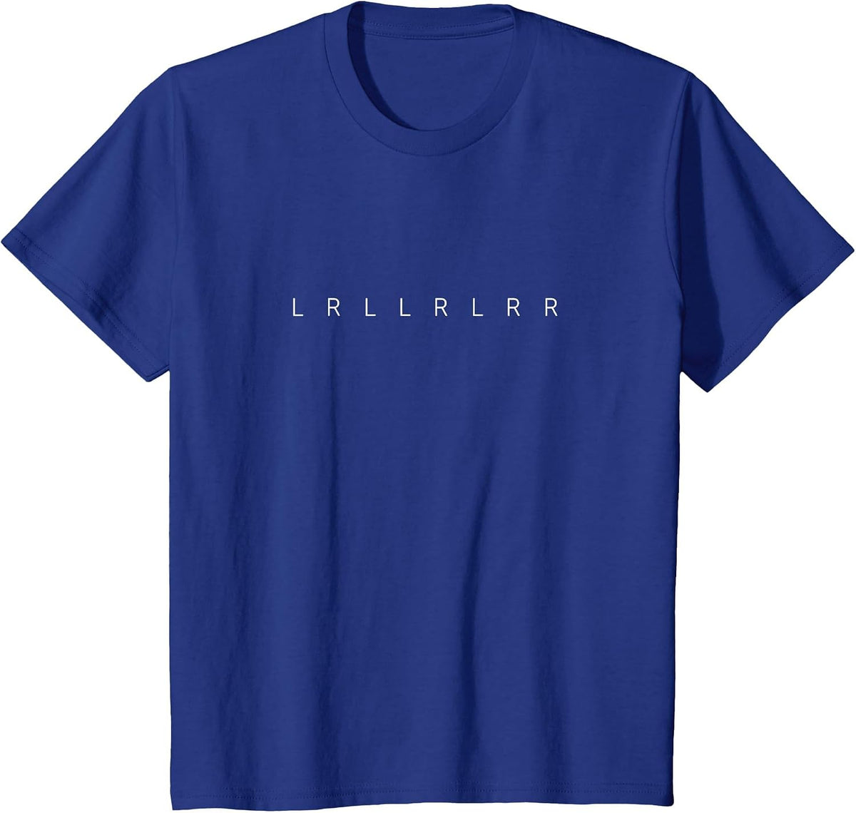 Percussionist and Drummer Paradddle Rudiment T-Shirt - Royal Blue