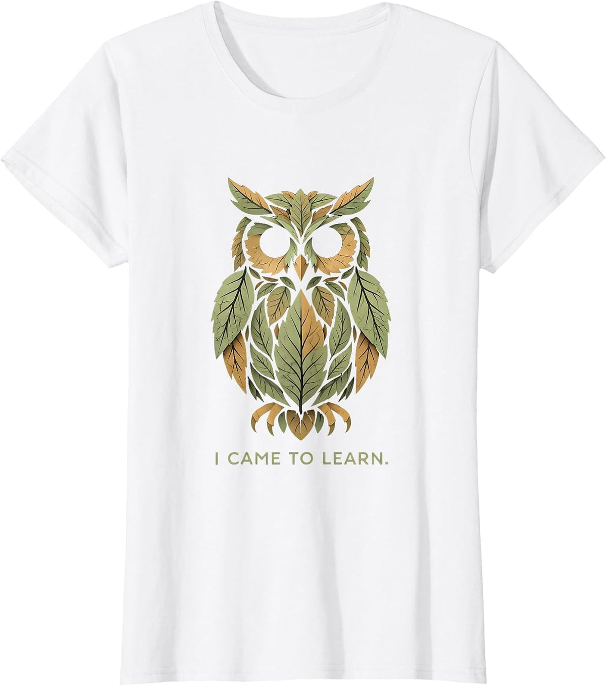 I Came To Learn First Day of Kindergarten Design T-Shirt - White