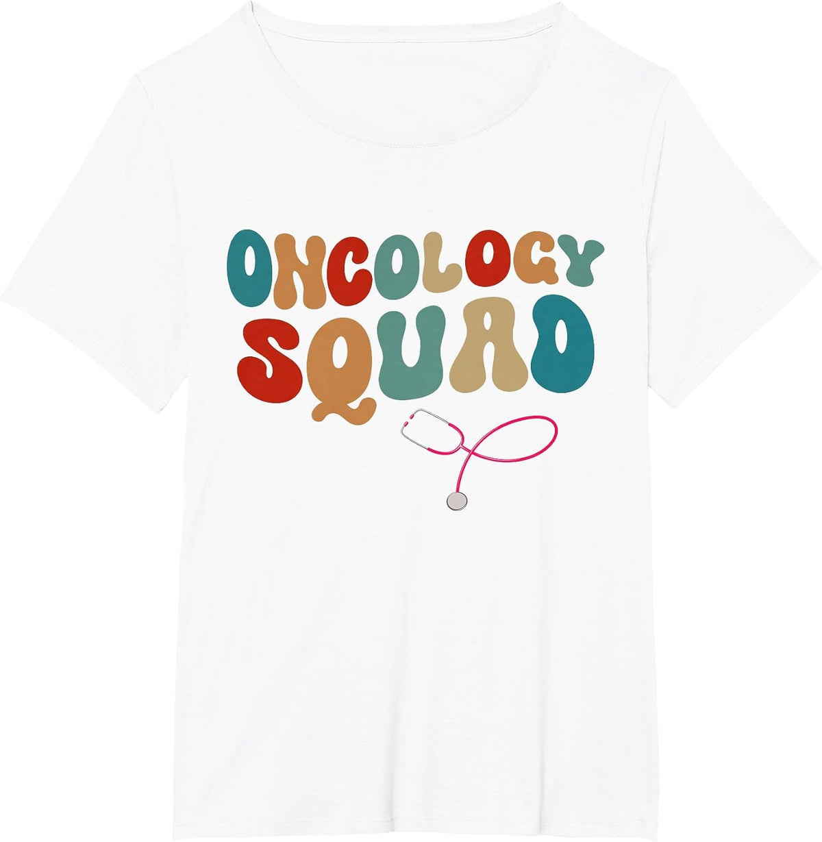 Oncology Squad Design Oncology Nurse Medical Assistant T-Shirt - White