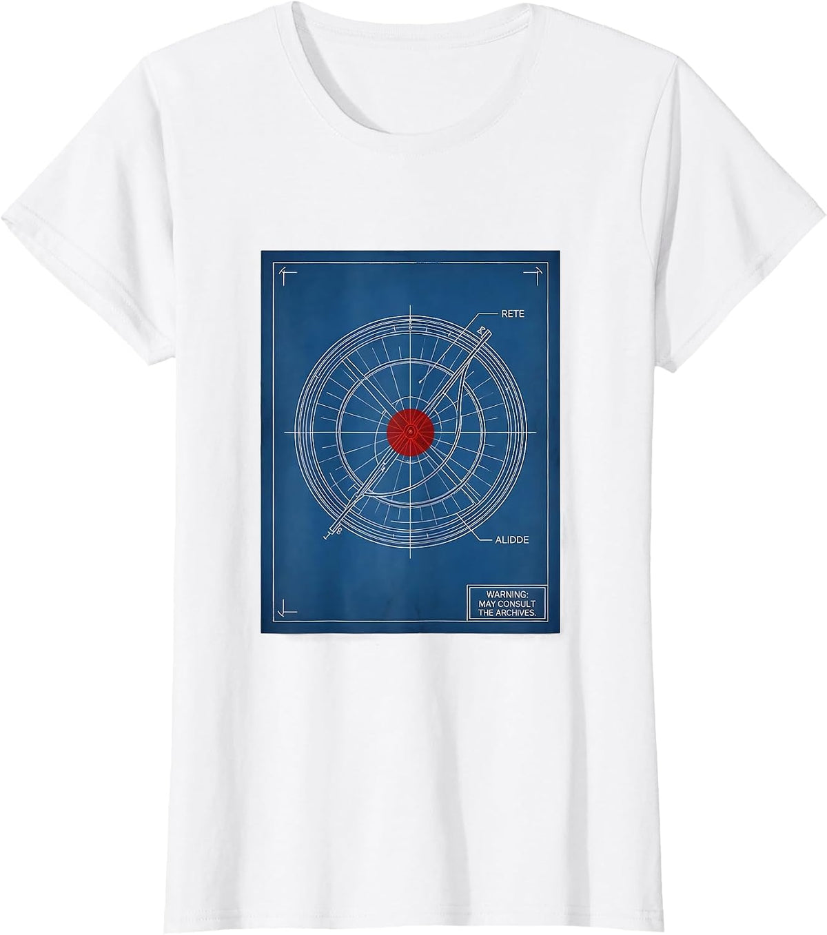 Warning: May Consult The Archives Funny History Teacher Gift T-Shirt - White