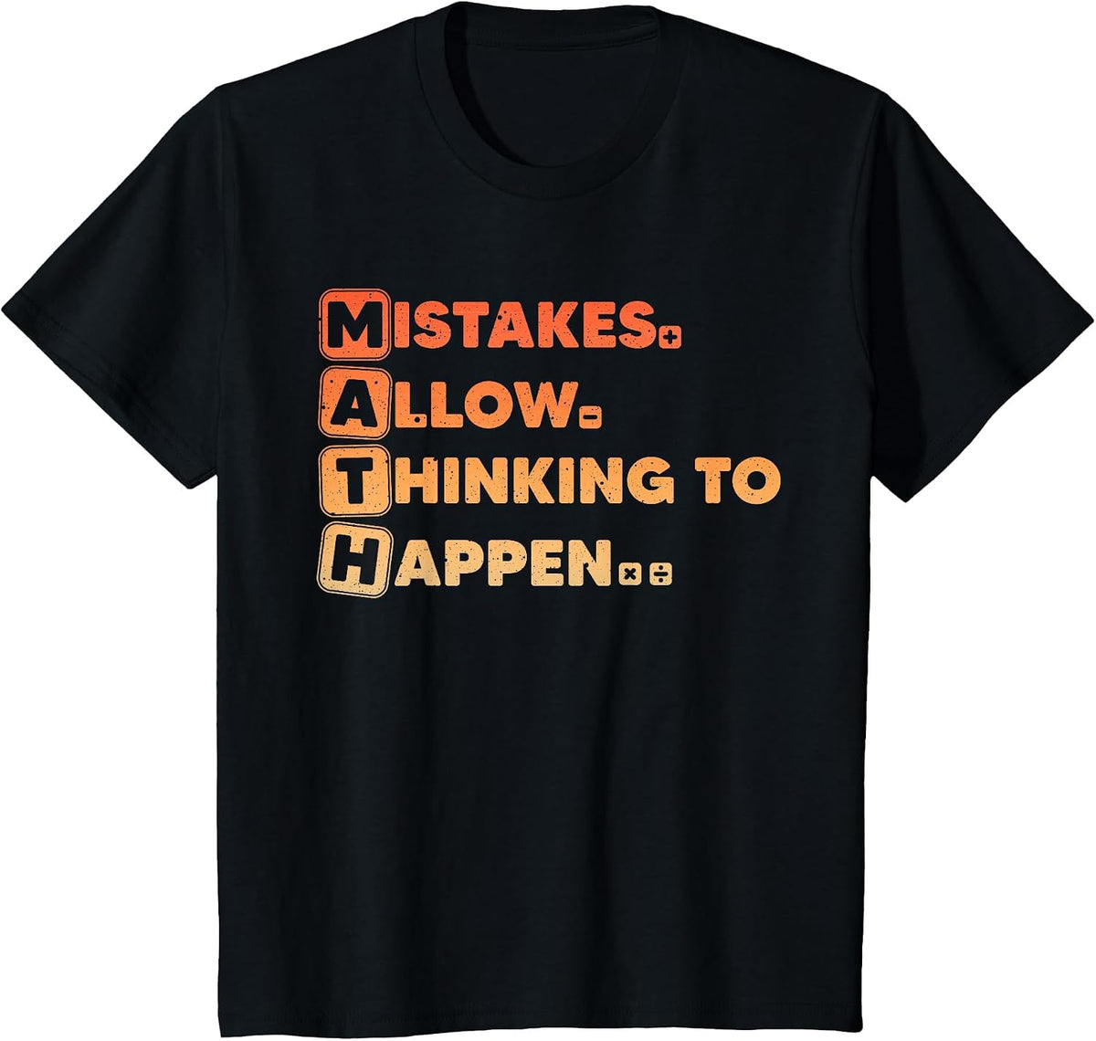 Best Math Art for Men Women Calculus Algebra Math Geek Lover T-Shirt - Black