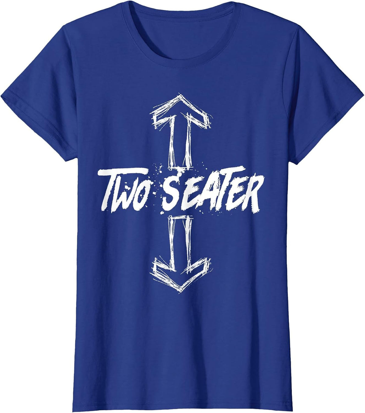 Two Seater T-Shirt - Royal Blue