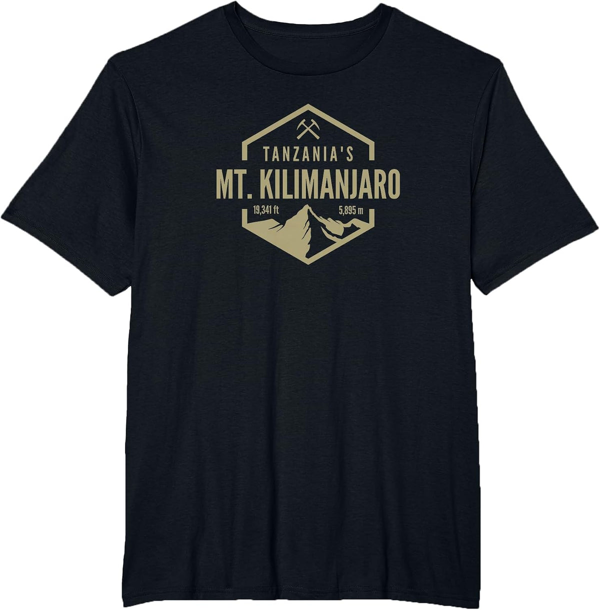 Tanzania Mt. Kilimanjaro T-Shirt - Black