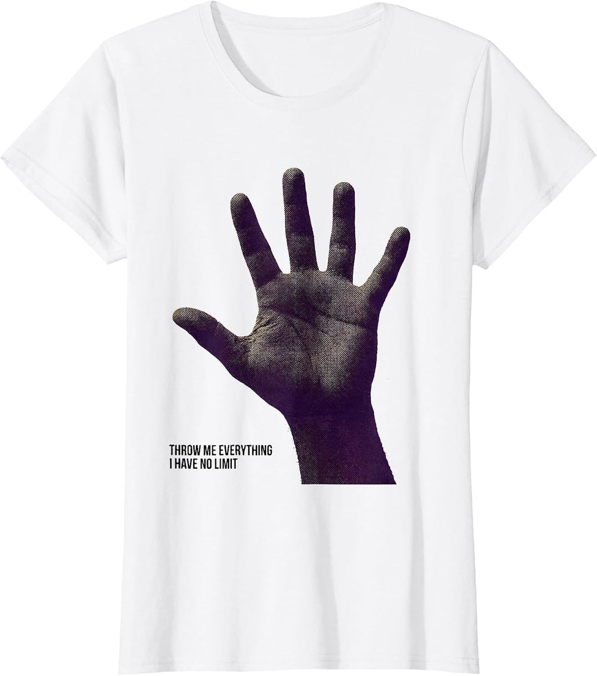Throw Me Everything I Have No Limit Mardi Gras Party Humor T-Shirt - White