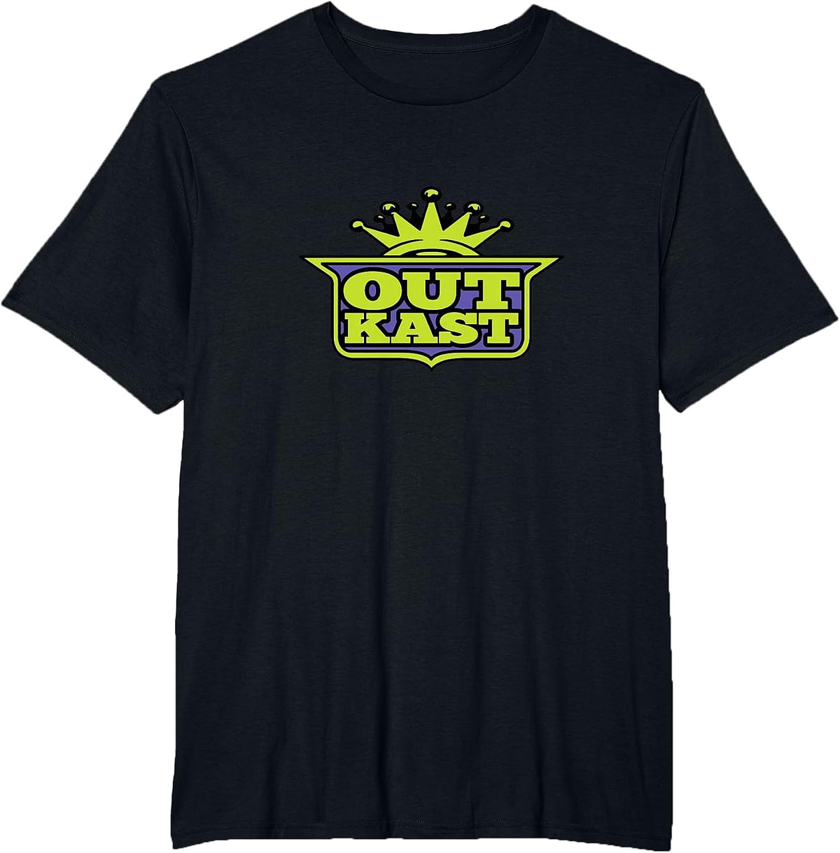 Outkast Spell Out Logo T-Shirt - Black