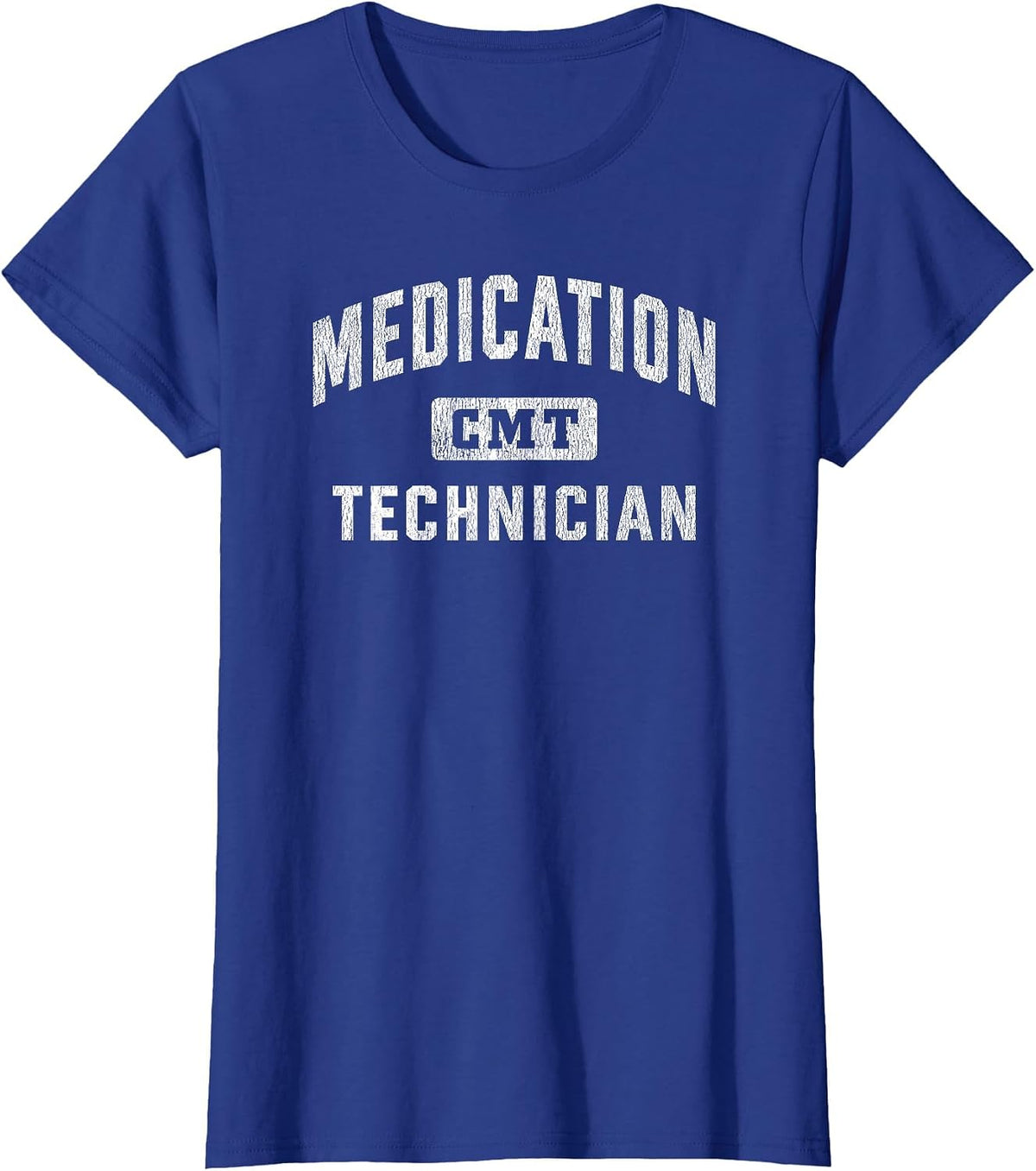 Certified Medication Technician T-Shirt - Royal Blue