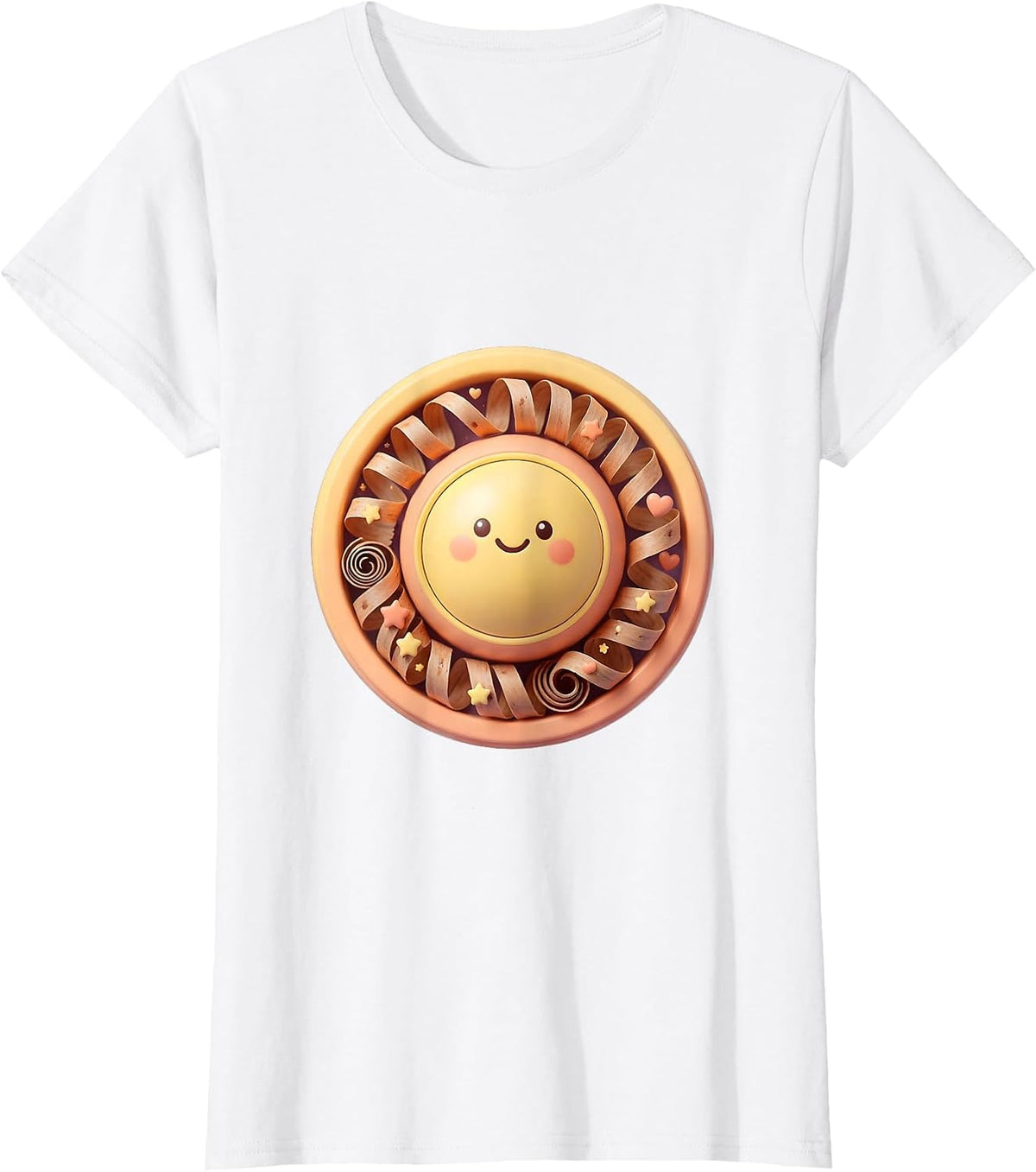 First Grade Pencil Sharpener Curling Shavings Art T-Shirt - White