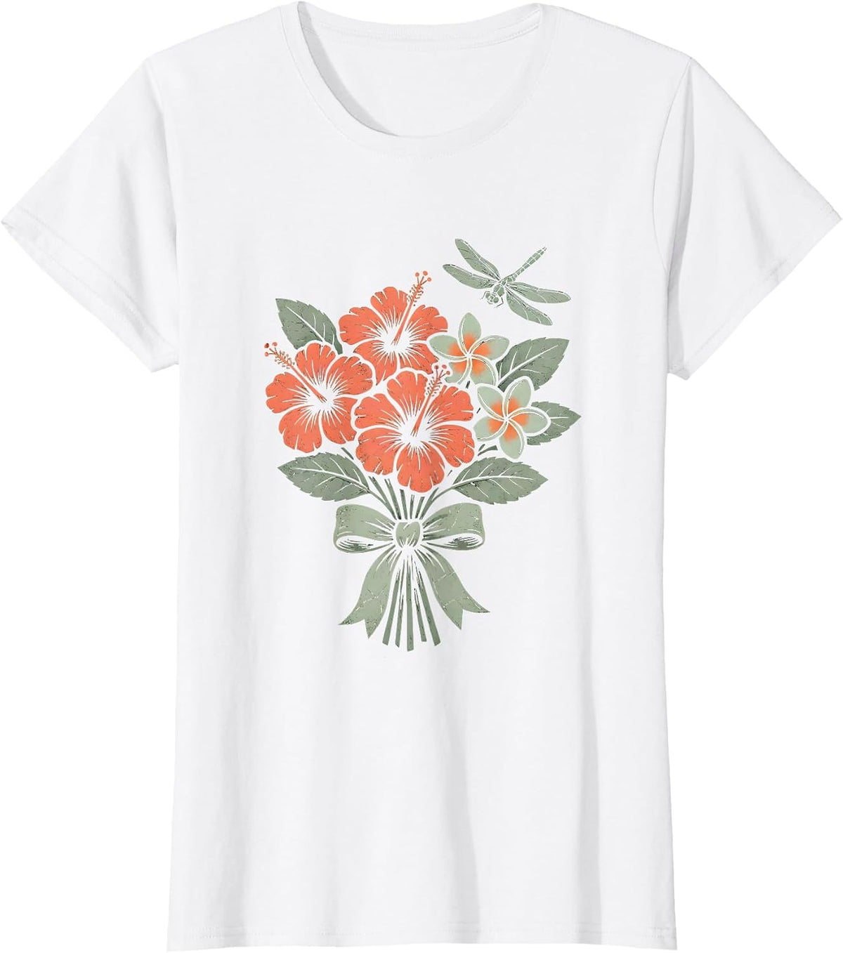 Hawaiian Volcanic Eruption Ocean Shoreline Graphic T-Shirt - White