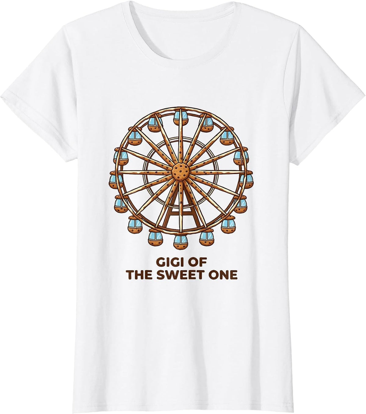 Gigi Of The Sweet One First Birthday Matching Cookies T-Shirt - White