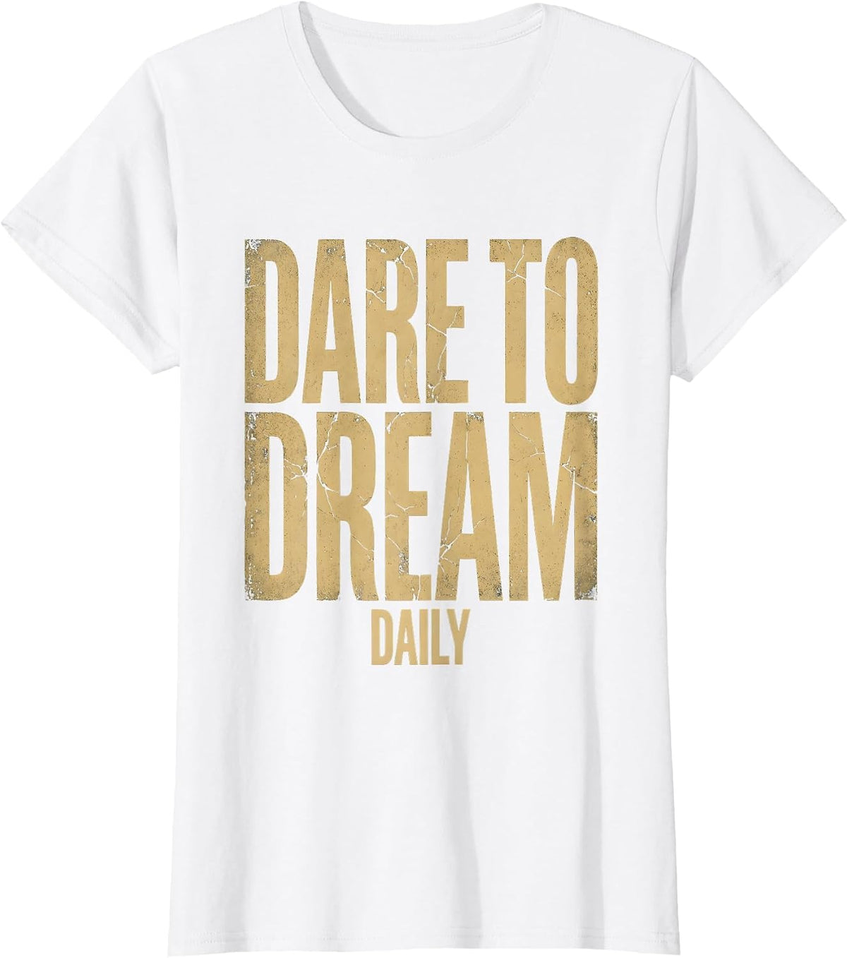 Reveur House Dare to Dream Daily Design T-Shirt - White