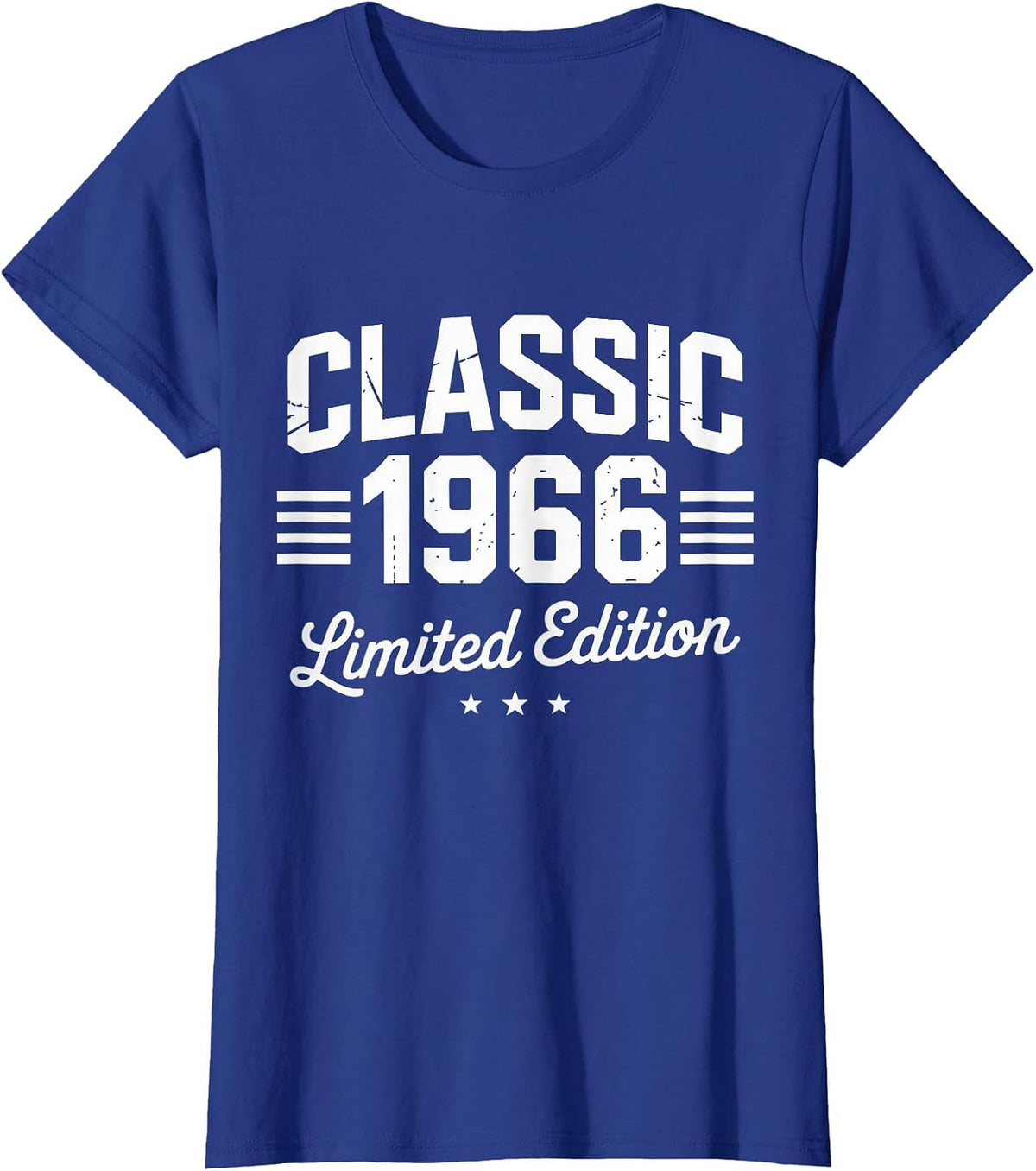 60th Birthday T-Shirt - Royal Blue