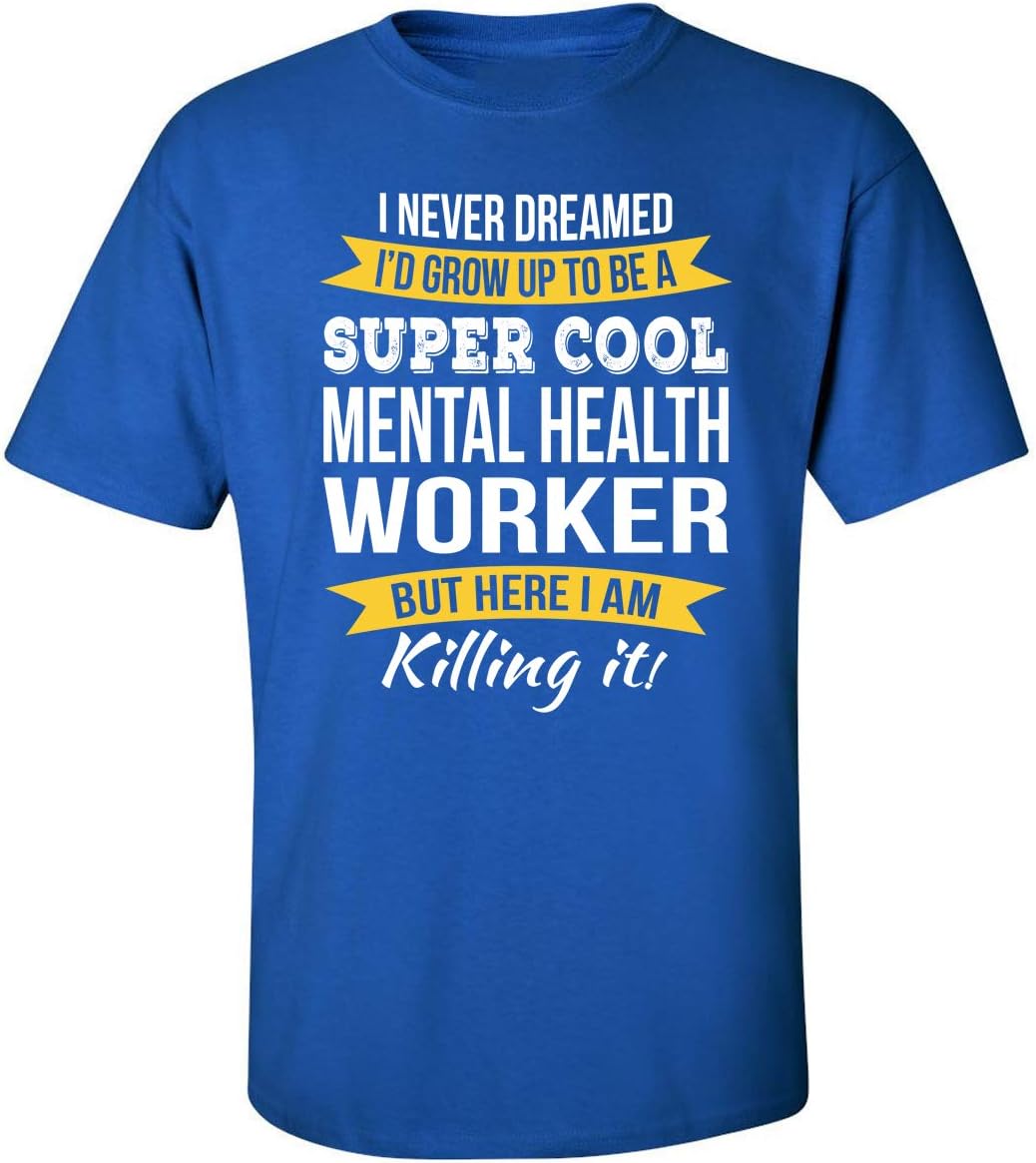 Mental Health Worker T-Shirt Appreciation Gifts - Royal