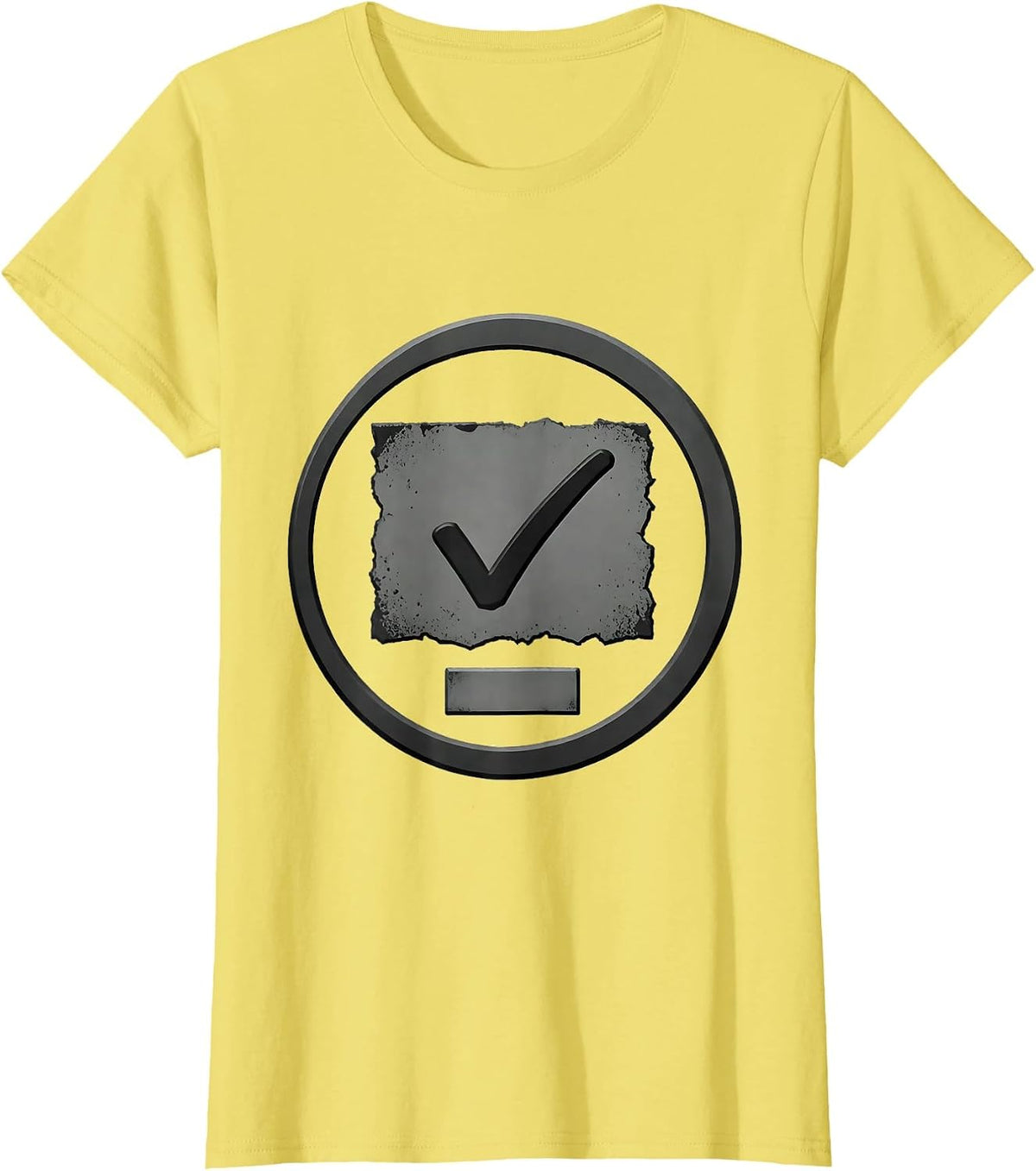 Sealed Badge AI Humor Tech Enthusiast Gift T-Shirt - Lemon Yellow
