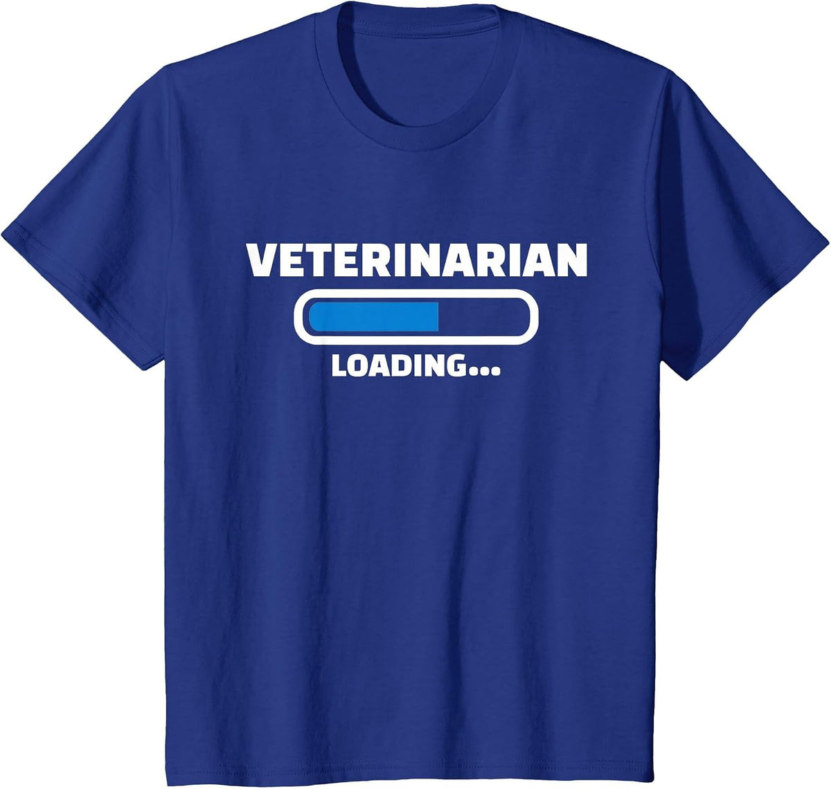 Veterinarian Loading T-Shirt - Royal Blue