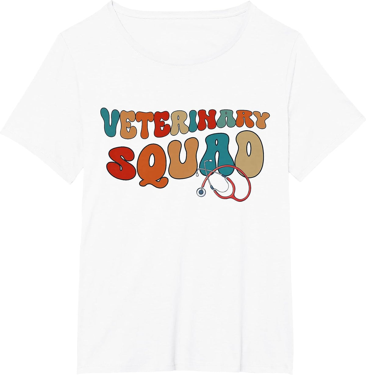Veterinary Squad Design Veterinary Medicine Assistant T-Shirt - White