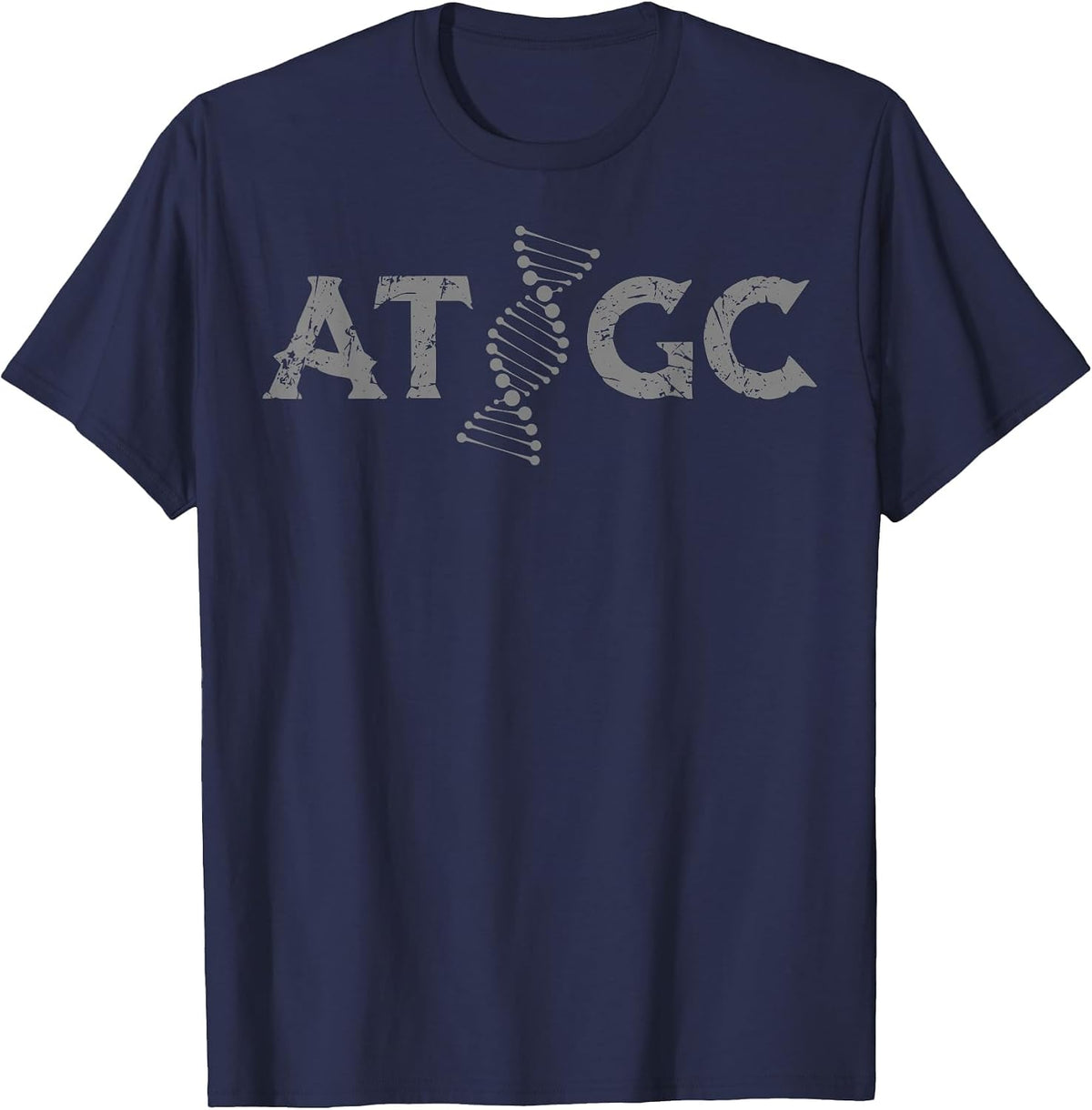 Teacher Chemistry Chemist Biology - ATGC T-Shirt - Navy Blue
