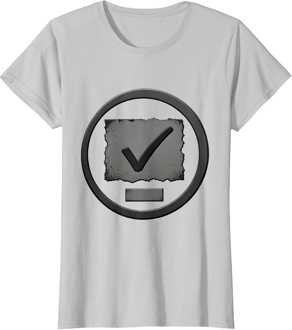 Sealed Badge AI Humor Tech Enthusiast Gift T-Shirt - Silver Grey
