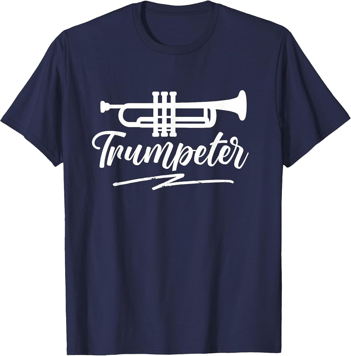 Trumpeter Musician Trumpet Player Trumpets T-Shirt - Navy Blue