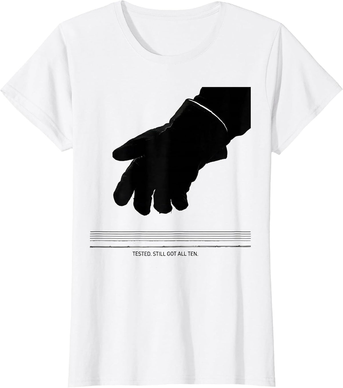 Tested. Still Got All Ten Electrician Lineman Humor Gift T-Shirt - White