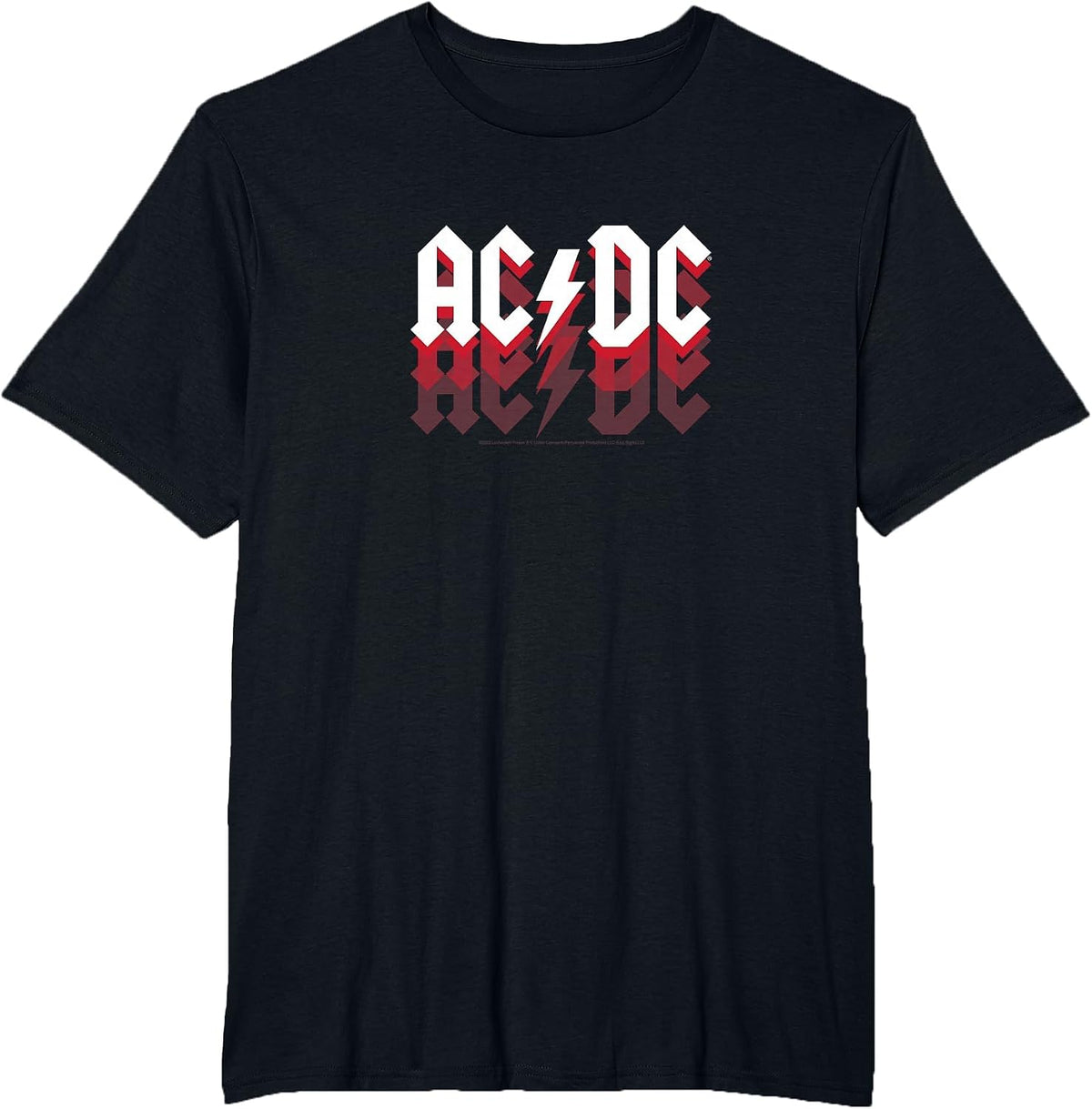 ACDC - Logo Fade T-Shirt - Black