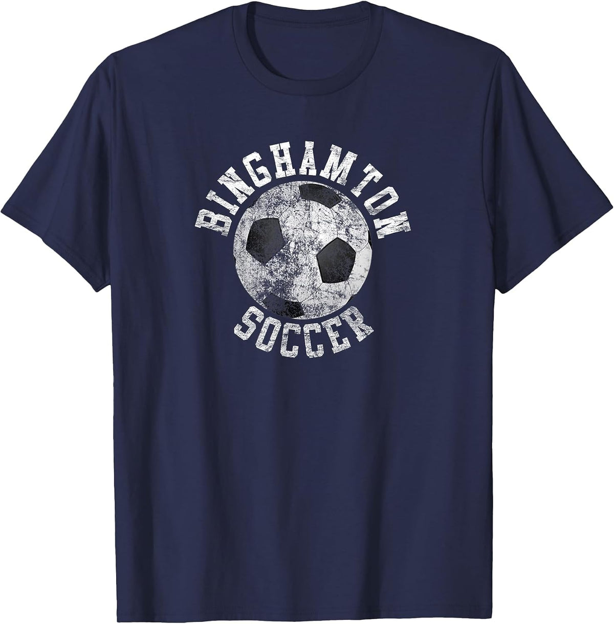 Binghamton Soccer T-Shirt - Navy Blue
