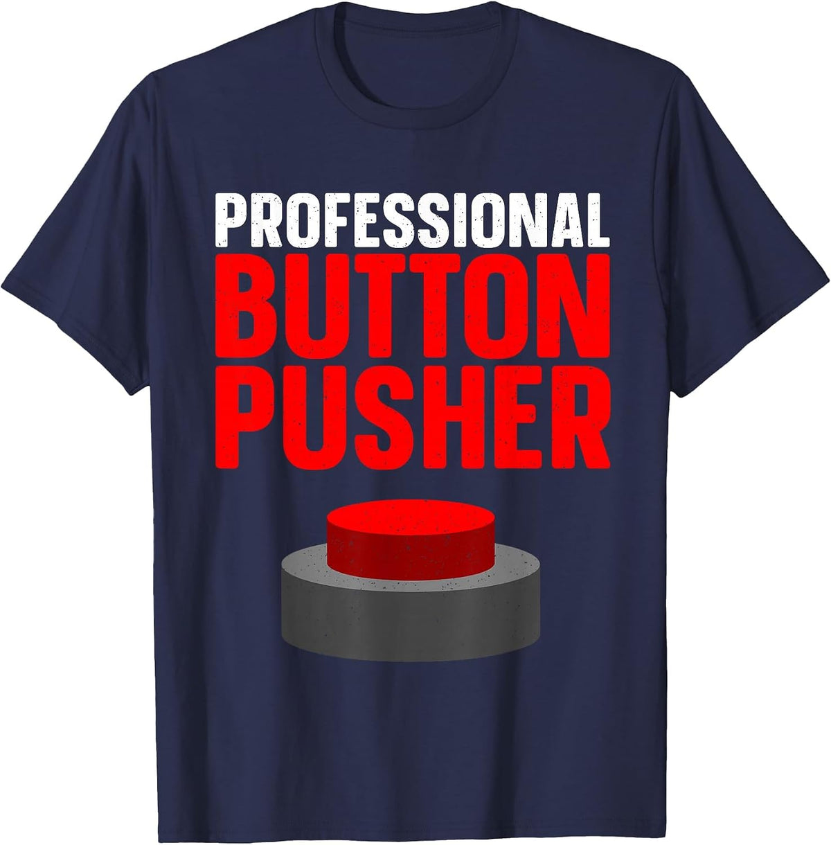 Machinist Art for Men Women CNC Machine Operator Machinist T-Shirt - Navy Blue