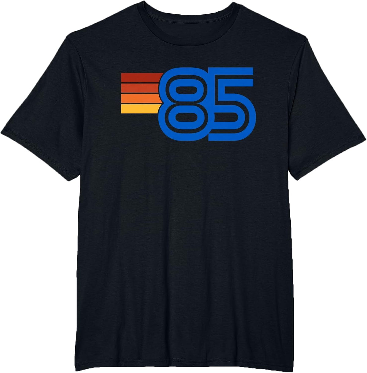 Vintage Retro Classic 1985 T-Shirt Tee for Men Women - Black