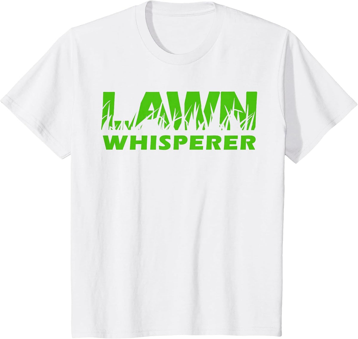 Lawn Whisperer Landscaping Yard Work T-Shirt T-Shirt - White