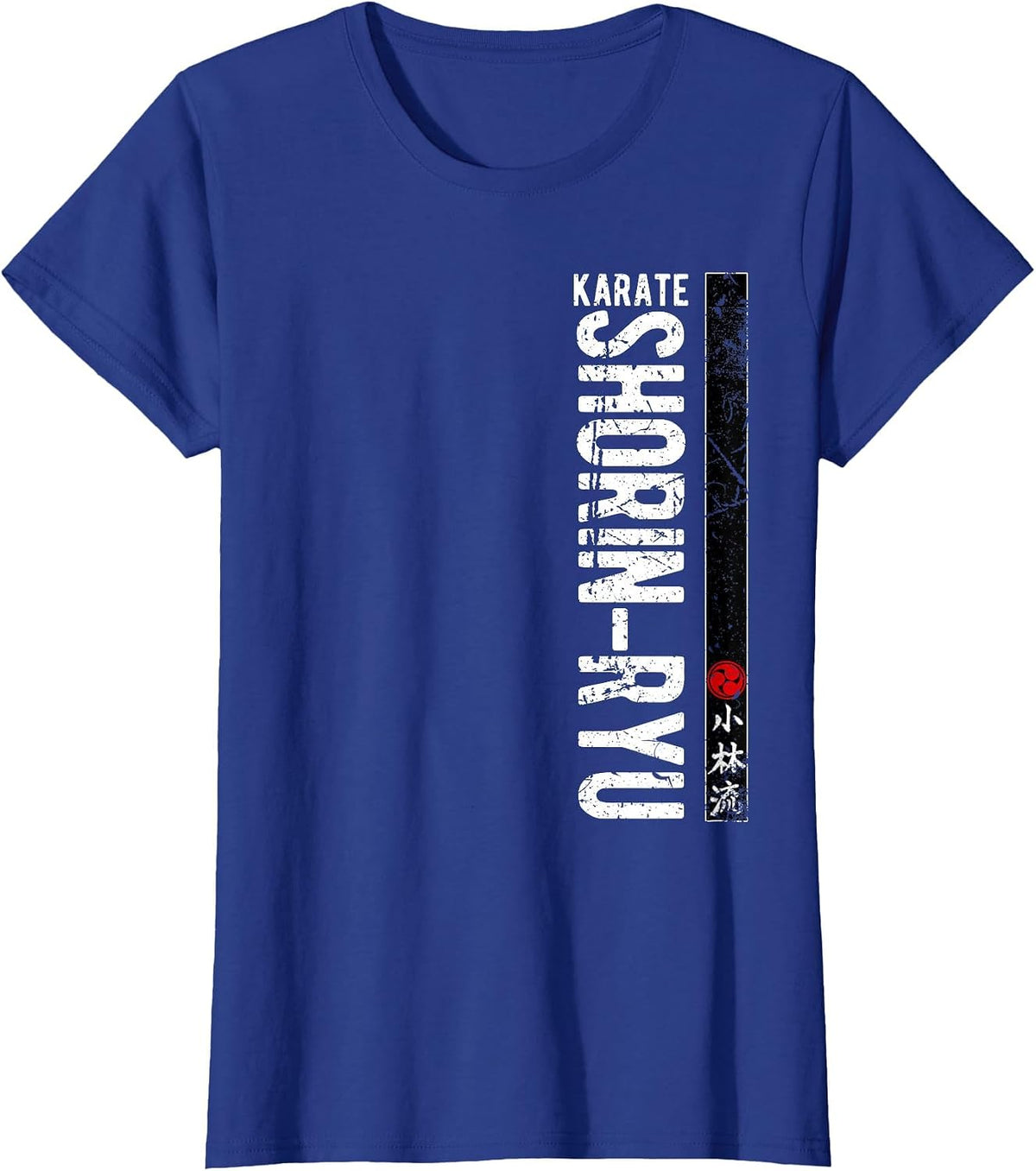 Shorin Ryu Karate Do Martial Arts Japan Belt Retro MMA T-Shirt - Royal Blue
