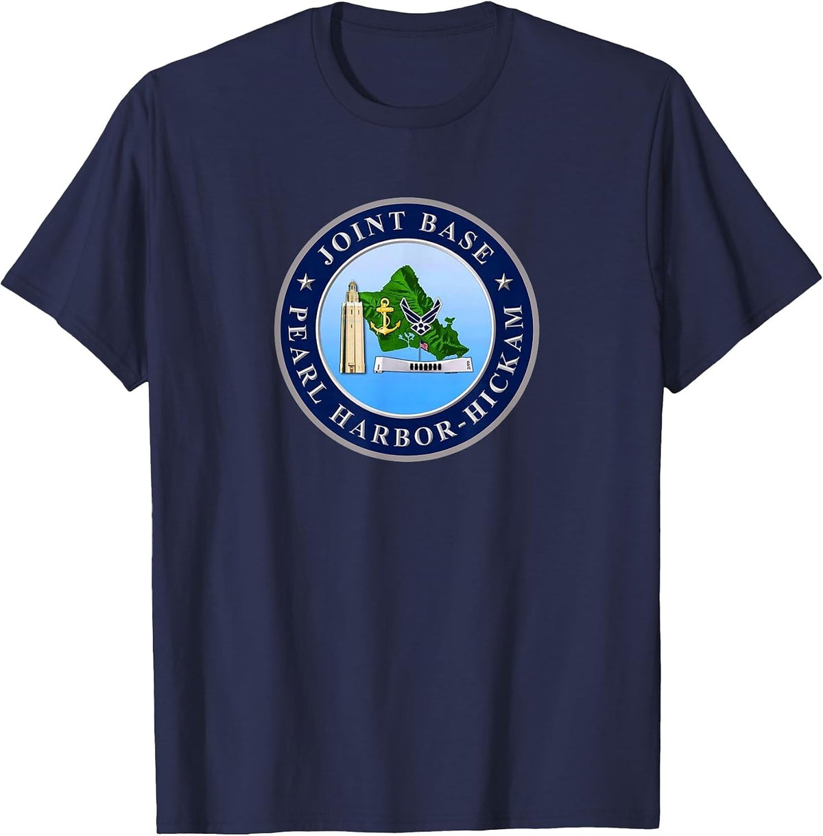 Joint Base Pearl Harbor Hickman T-Shirt - Navy Blue