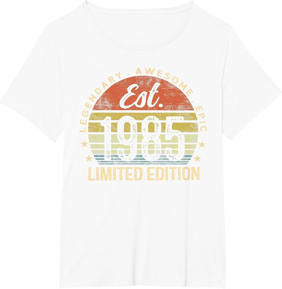 Est 1985 Limited Edition 41st Birthday Vintage 41 Year Old T-Shirt - White