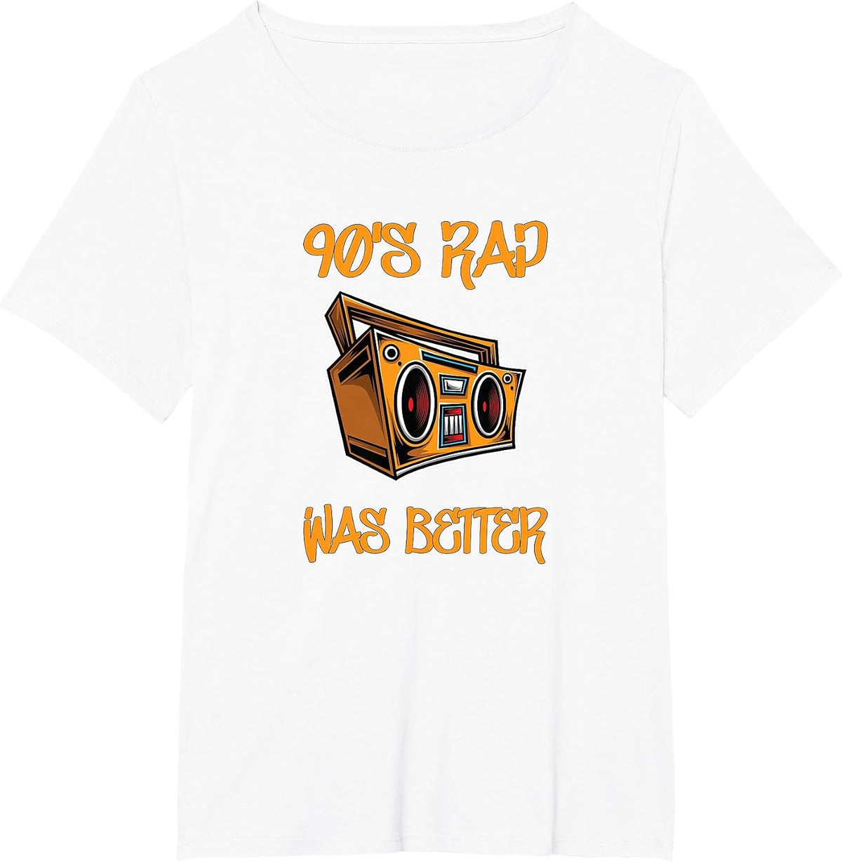 90s Rap was Better Funny Rap Lovers T-Shirt - White
