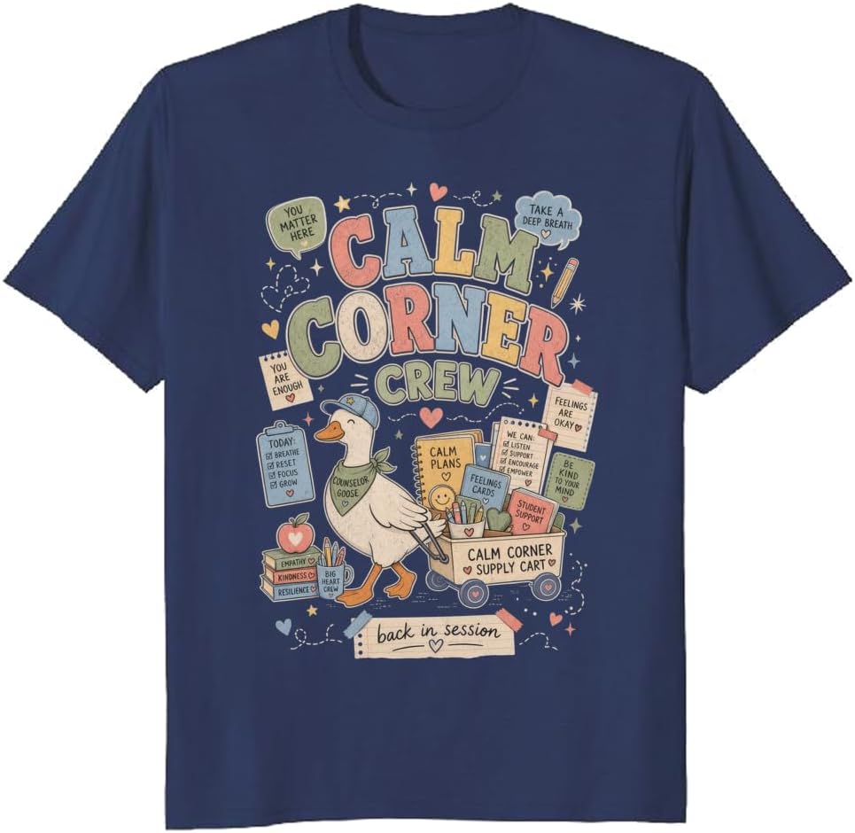 Counselor Crew You Matter School Kindness Mental Health Support T-Shirt - S6