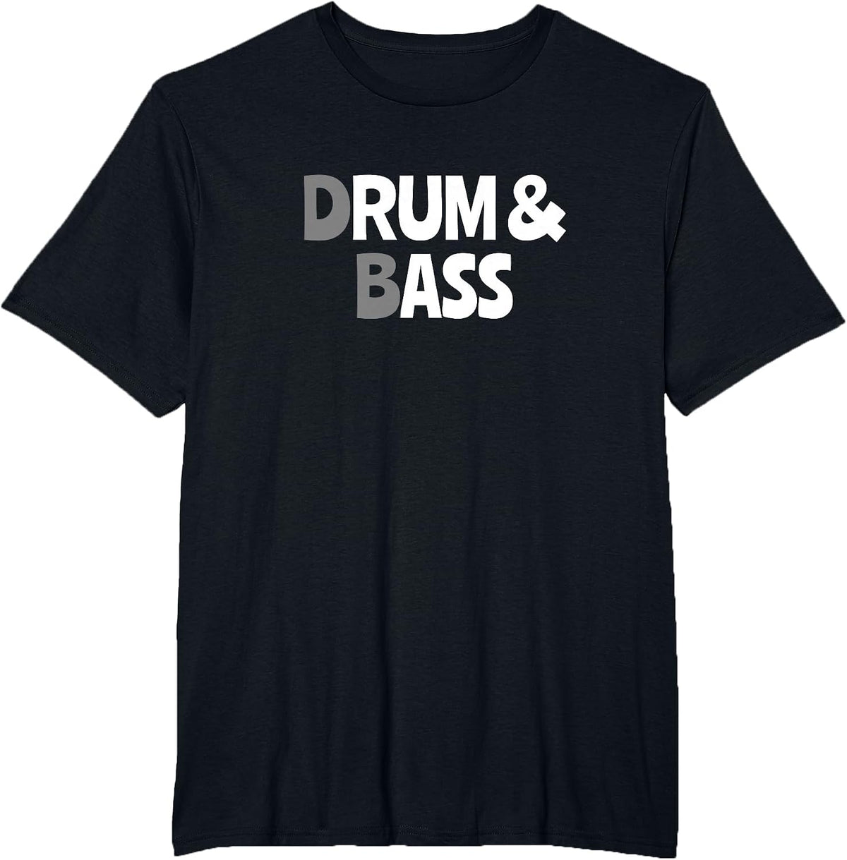 Drum & Bass Rum & Ass T-Shirt - Black