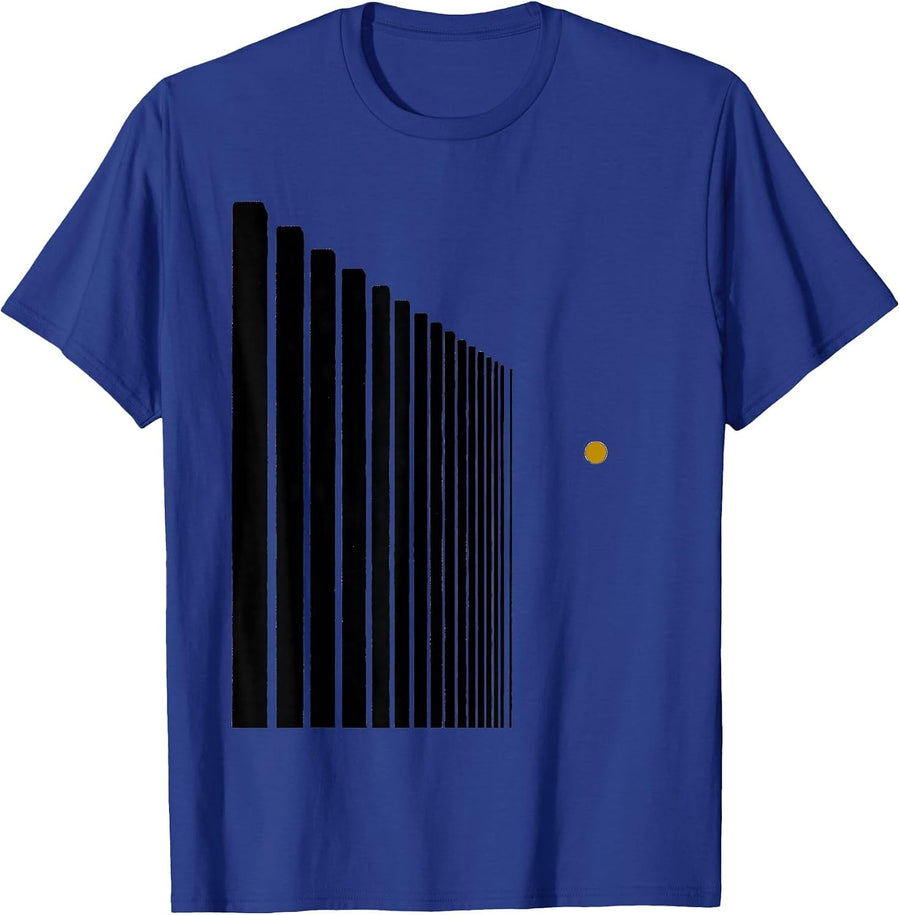 Data Analyst Statistics Deadpan Humor Screenprint Poster T-Shirt - Royal Blue