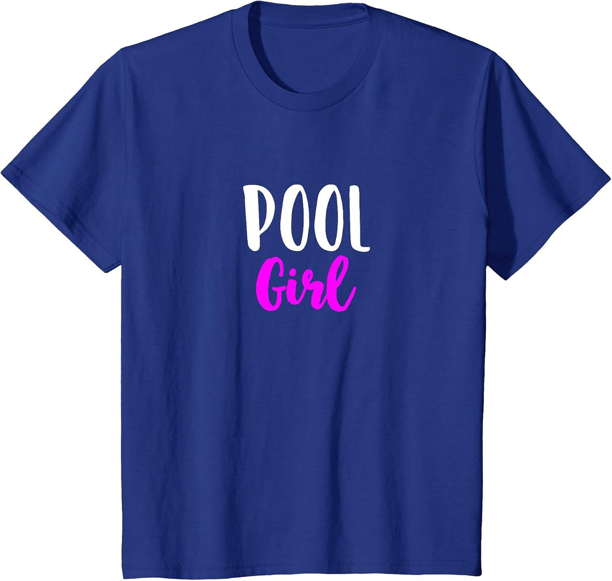 Pool Girl Billiard Player Women Funny Cute T-Shirt - Royal Blue