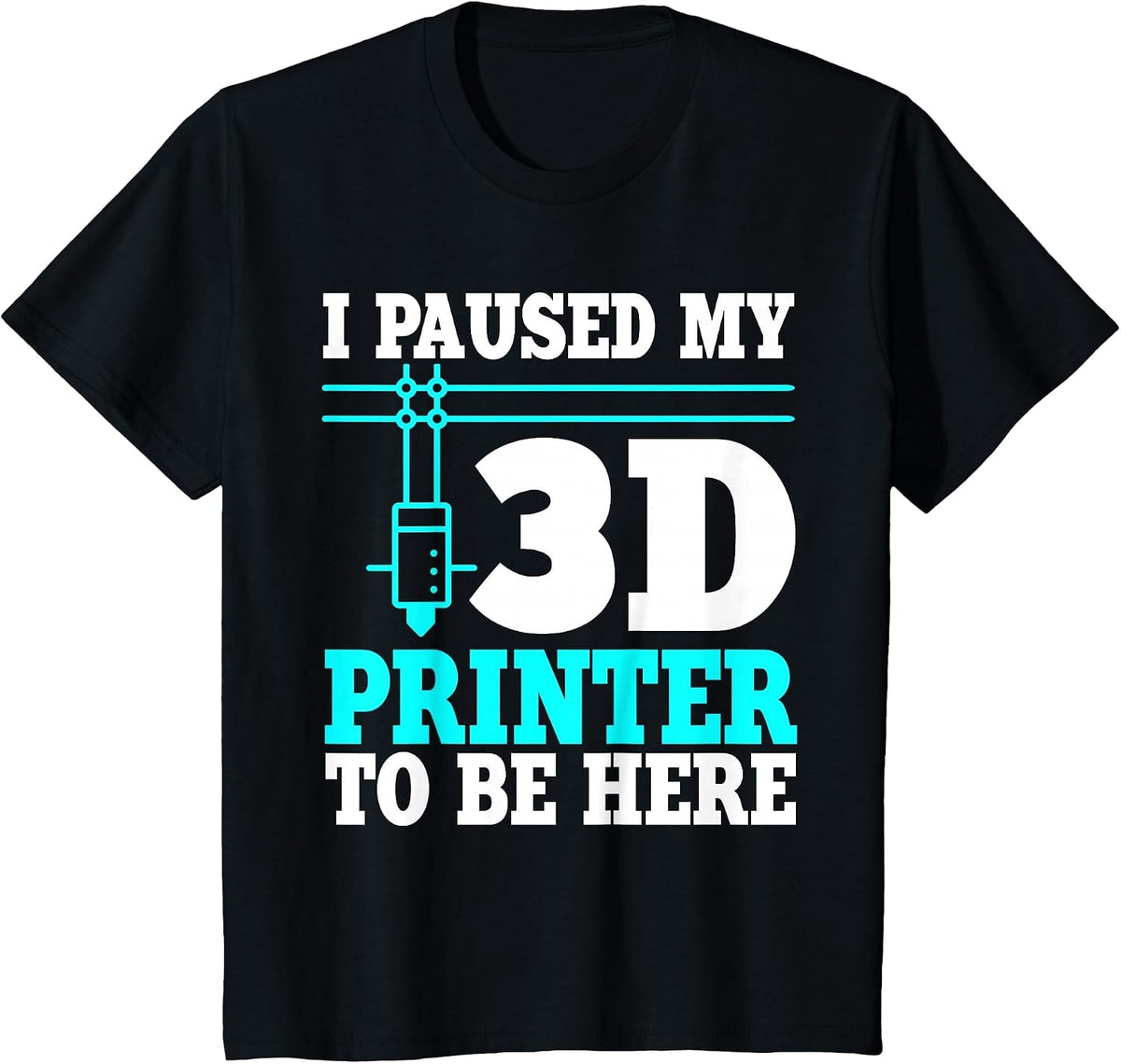 3D Printing Printer Designer 3D Printer Artist T-Shirt - Black