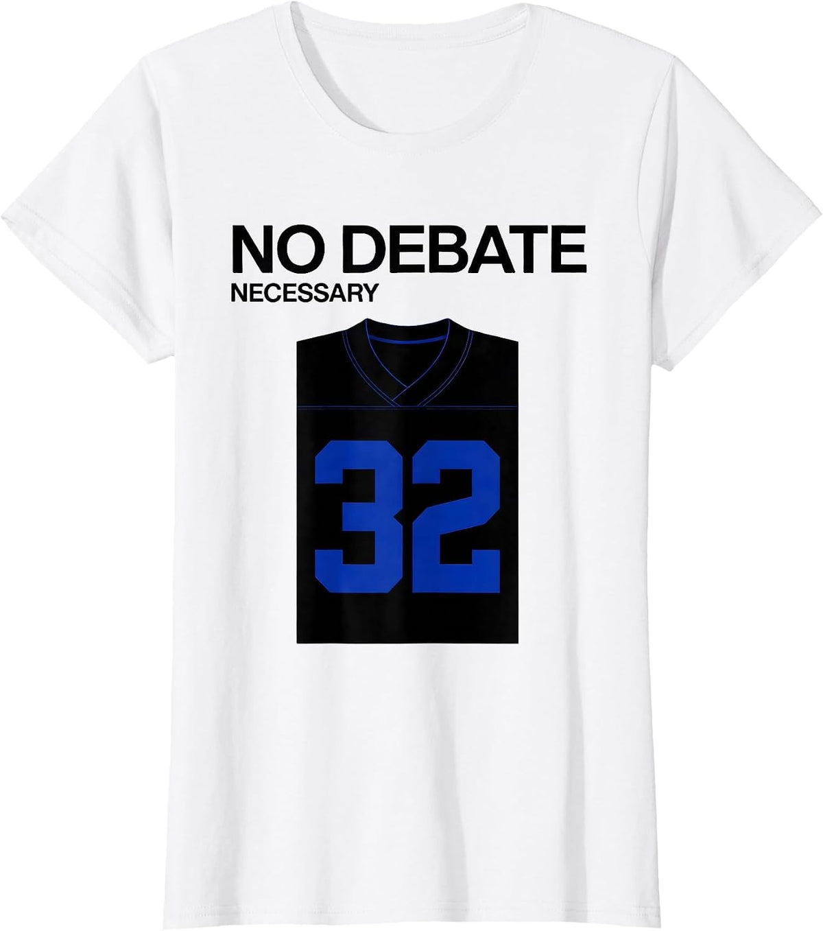 Women's No Debate Necessary GOAT Basketball Legend Tribute Sports T-Shirt - White