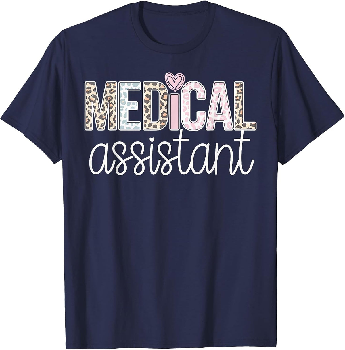 Certified Medical Assistant T-Shirt - Navy Blue