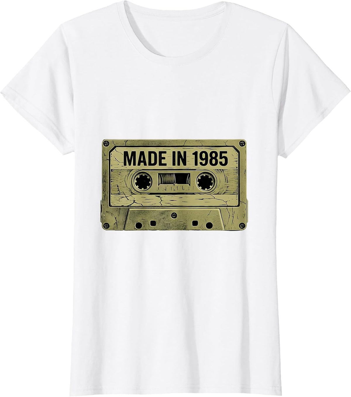 Vintage 1985 Made In 1985 Classic Retro Design T-Shirt - White