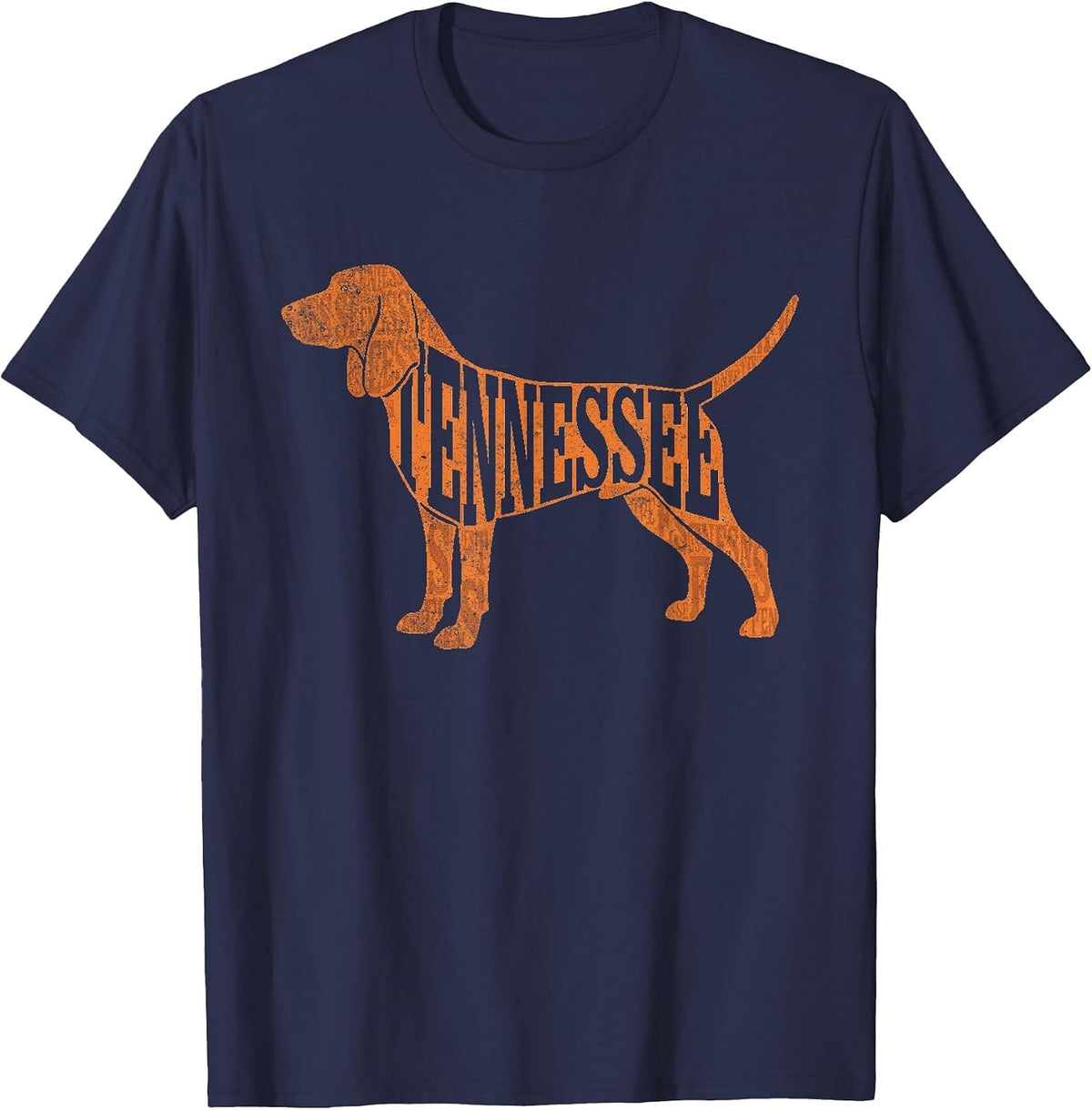 Tennessee Retro Vintage T-Shirt - Navy Blue